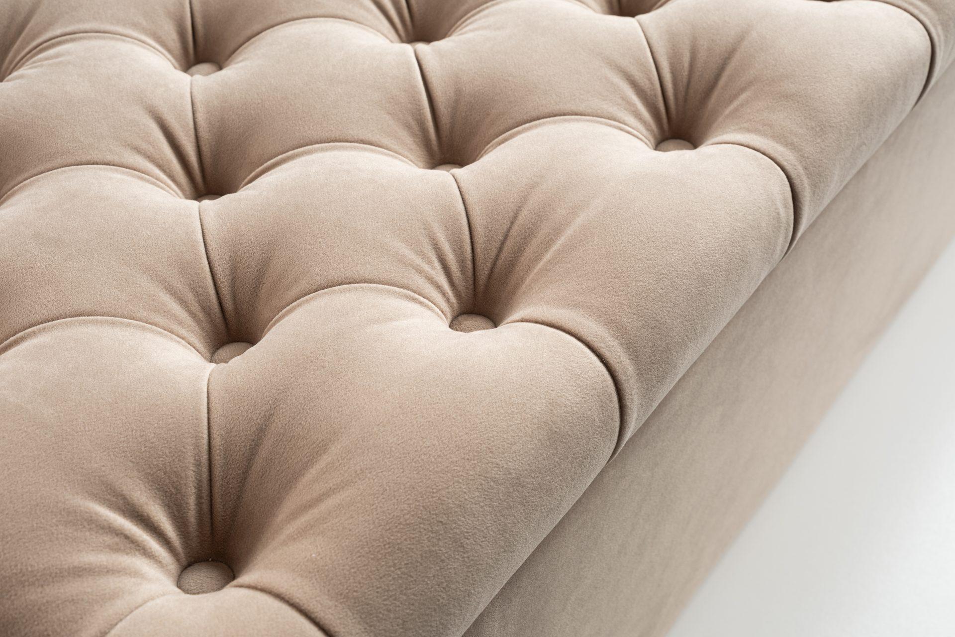 Pufa PARIS z pojemnikiem – tapicerowana ławka chesterfield miniatura 3