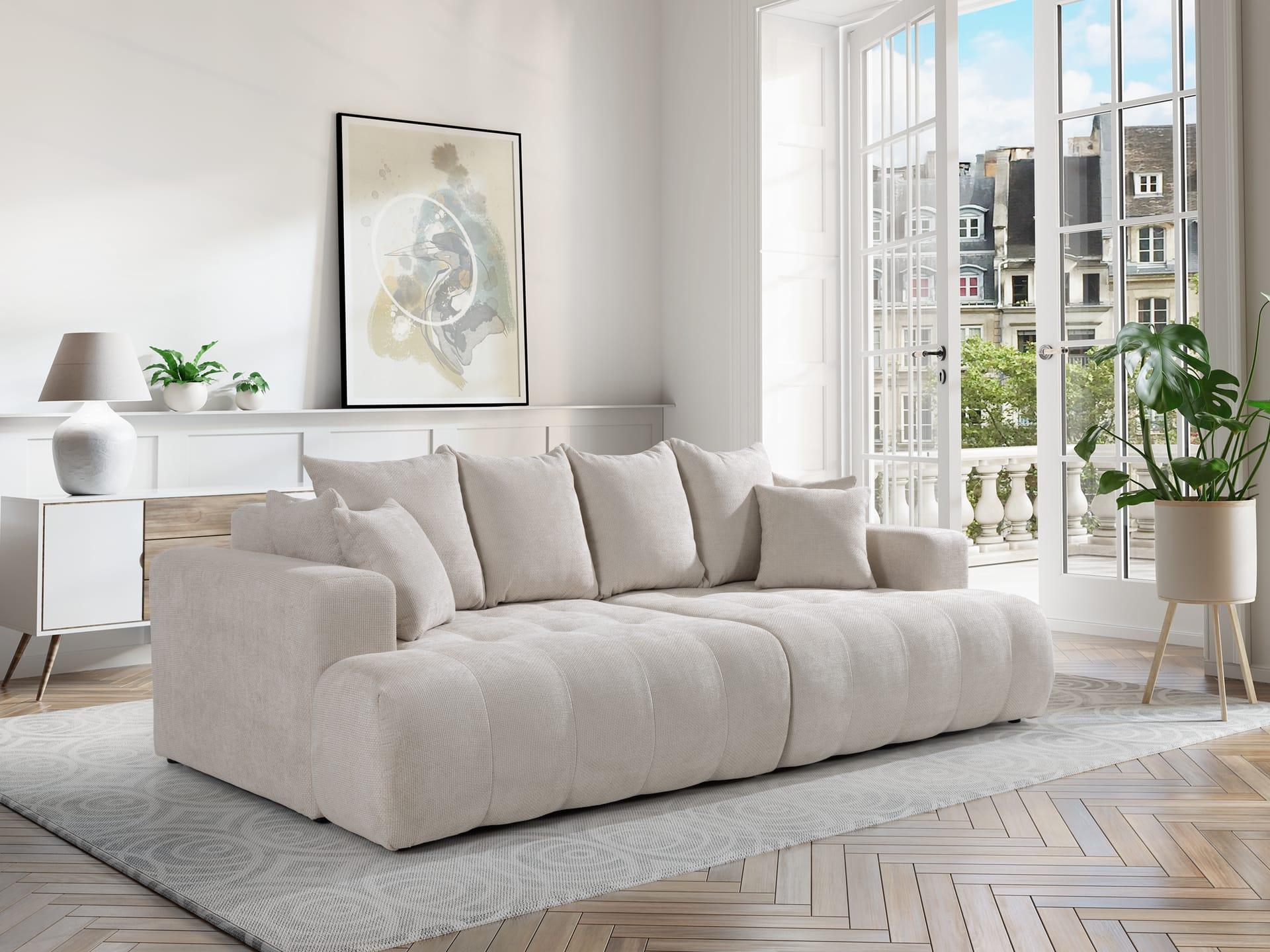 BIGSOFA MOTINO – panoramiczna sofa XXL, głębokie siedziska – sofy