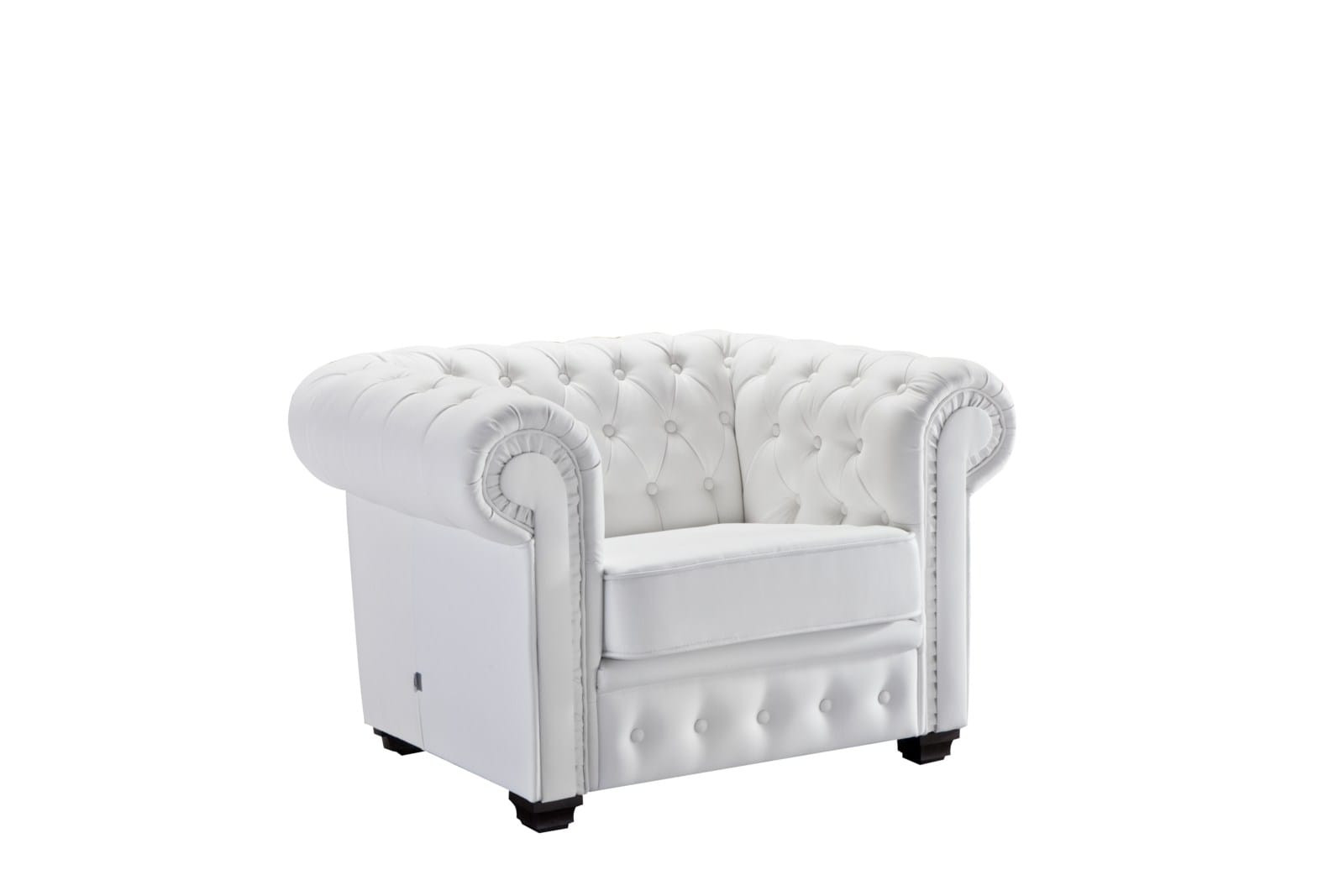 Fotel Chesterfield 114 cm - zdjęcie 1